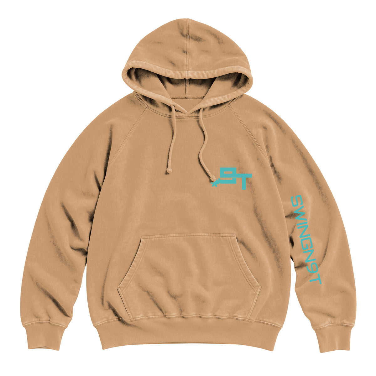 Dally Em Up Hoodie / Vintage Camel / front on white