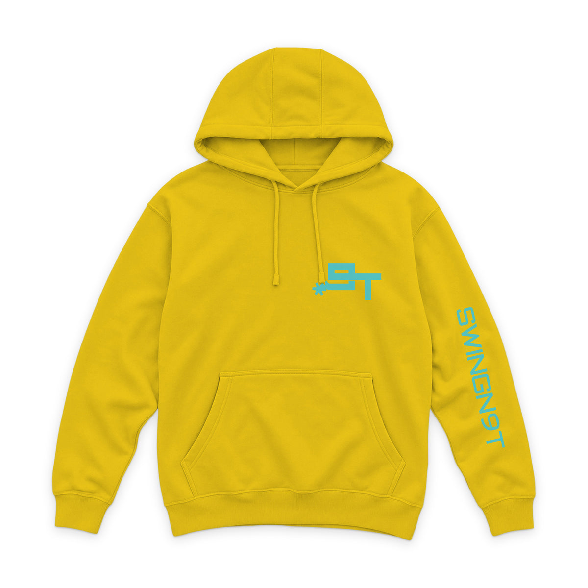 Dally Em Up Hoodie / Lemon / front on white