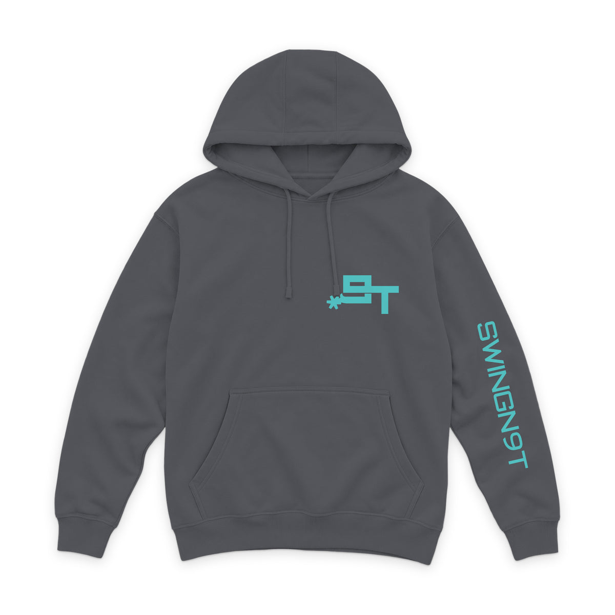 Dally Em Up Hoodie / Rock / front on white