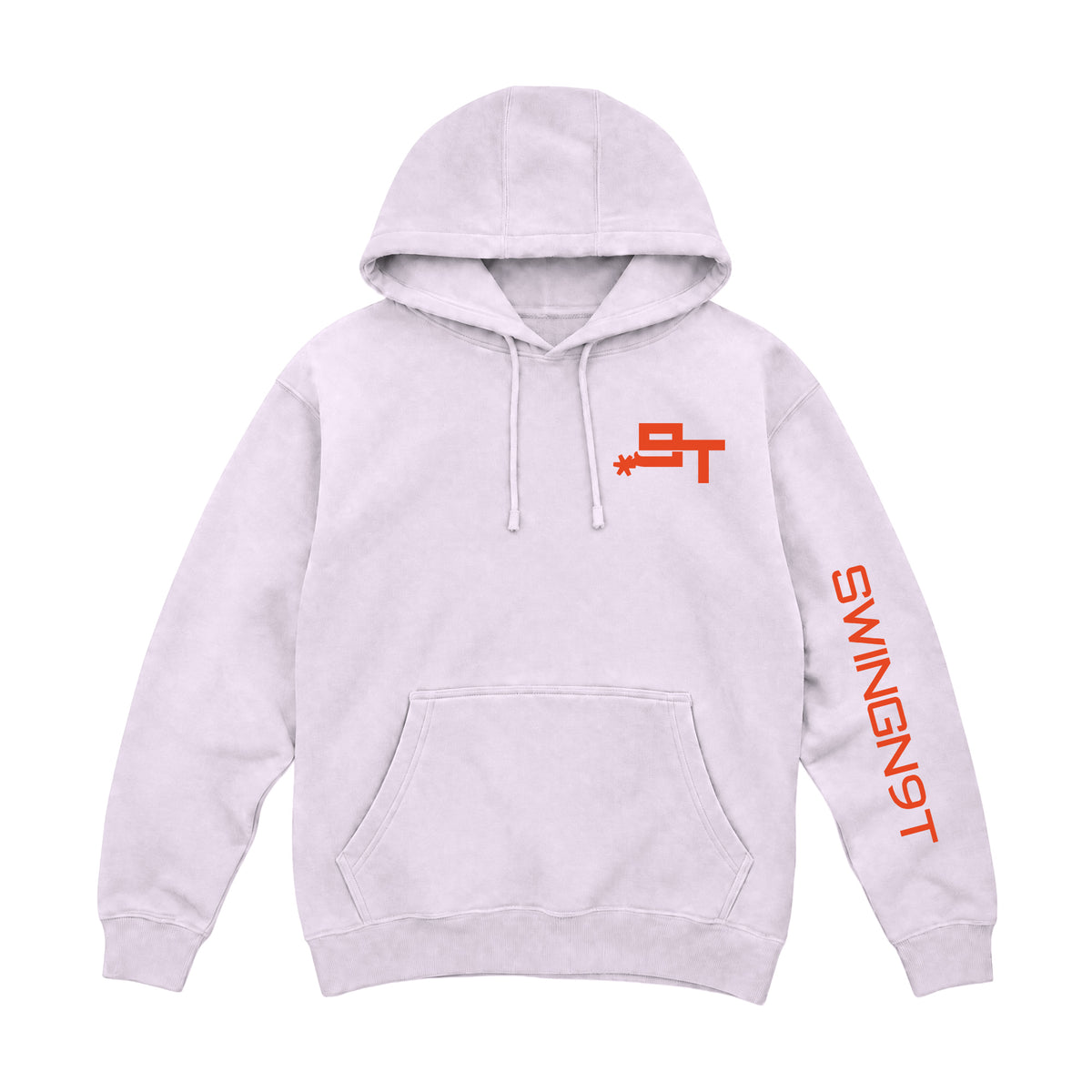 Cowboy Guts Hoodie / Lilac / front on white