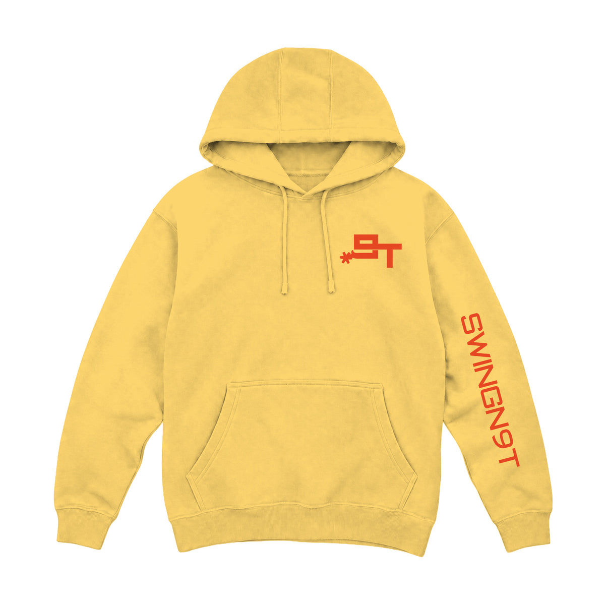 Cowboy Guts Hoodie / Antique Gold / front on white