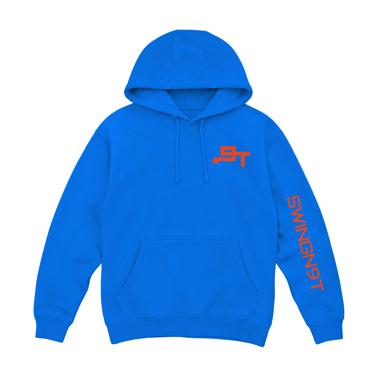 Cowboy Guts Hoodie / True Royal / front on white