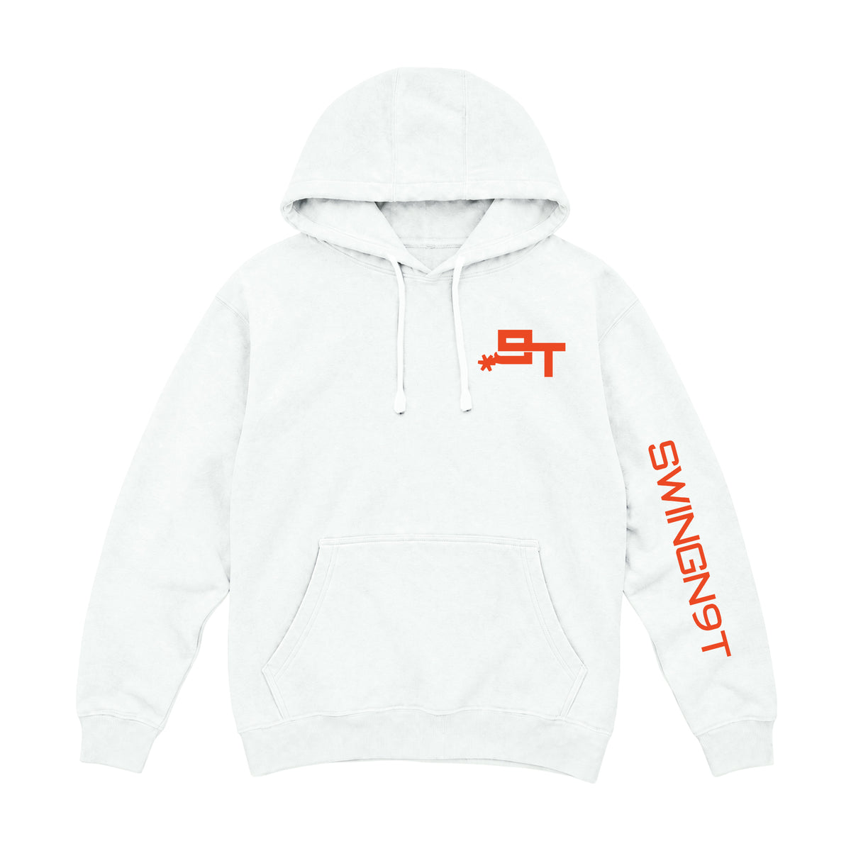 Cowboy Guts Hoodie / Oatmeal Heather / front on white