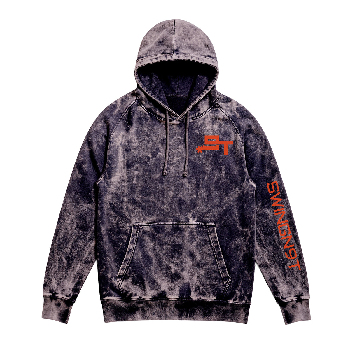 Cowboy Guts Hoodie / Cloud Black / front on white