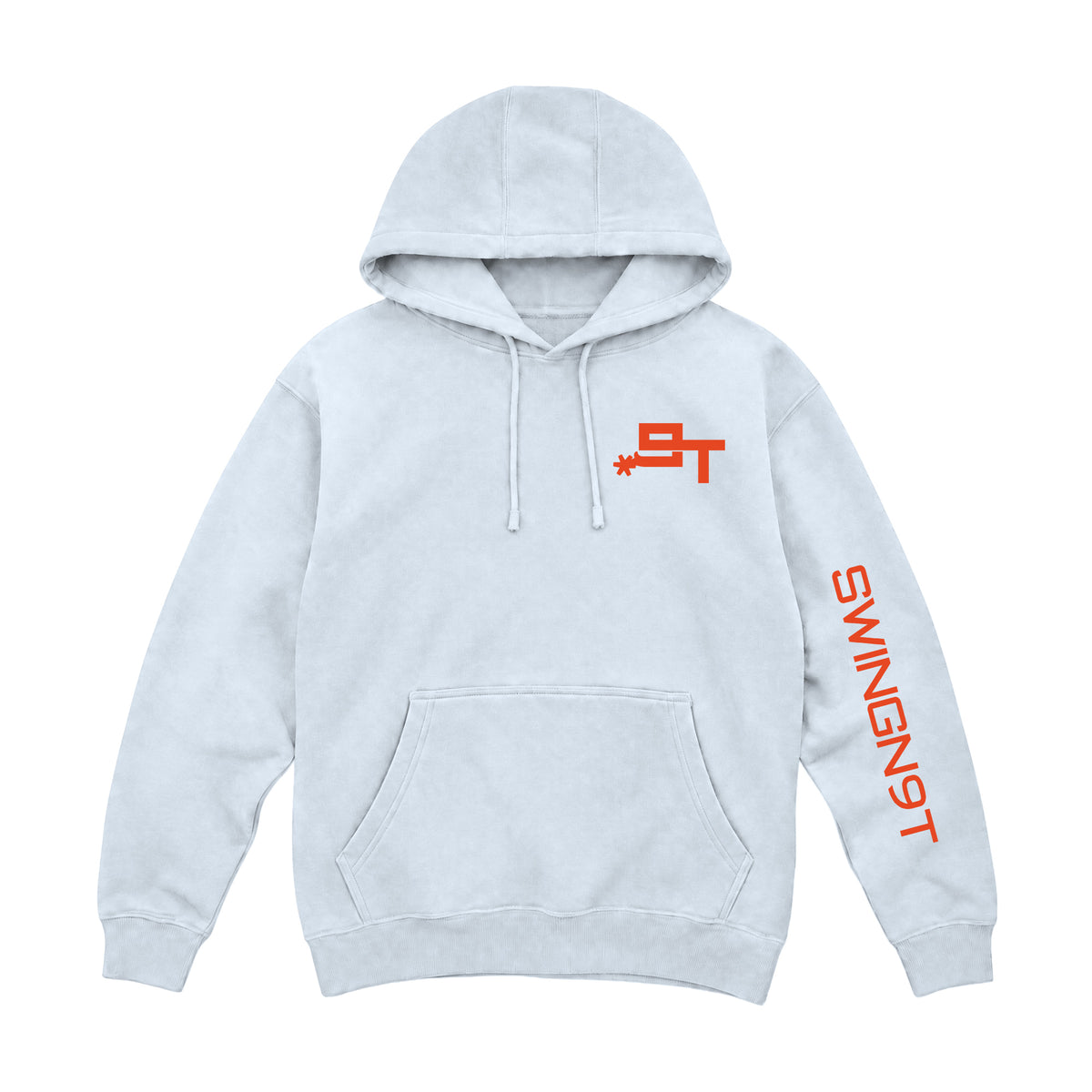 Cowboy Guts Hoodie / White / front on white