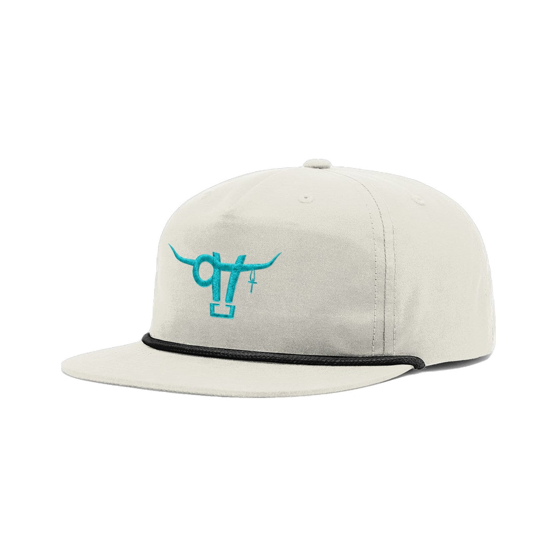 SwingN9T Richardson 256 Hat — Birch/Black — Black artwork — angle view on white