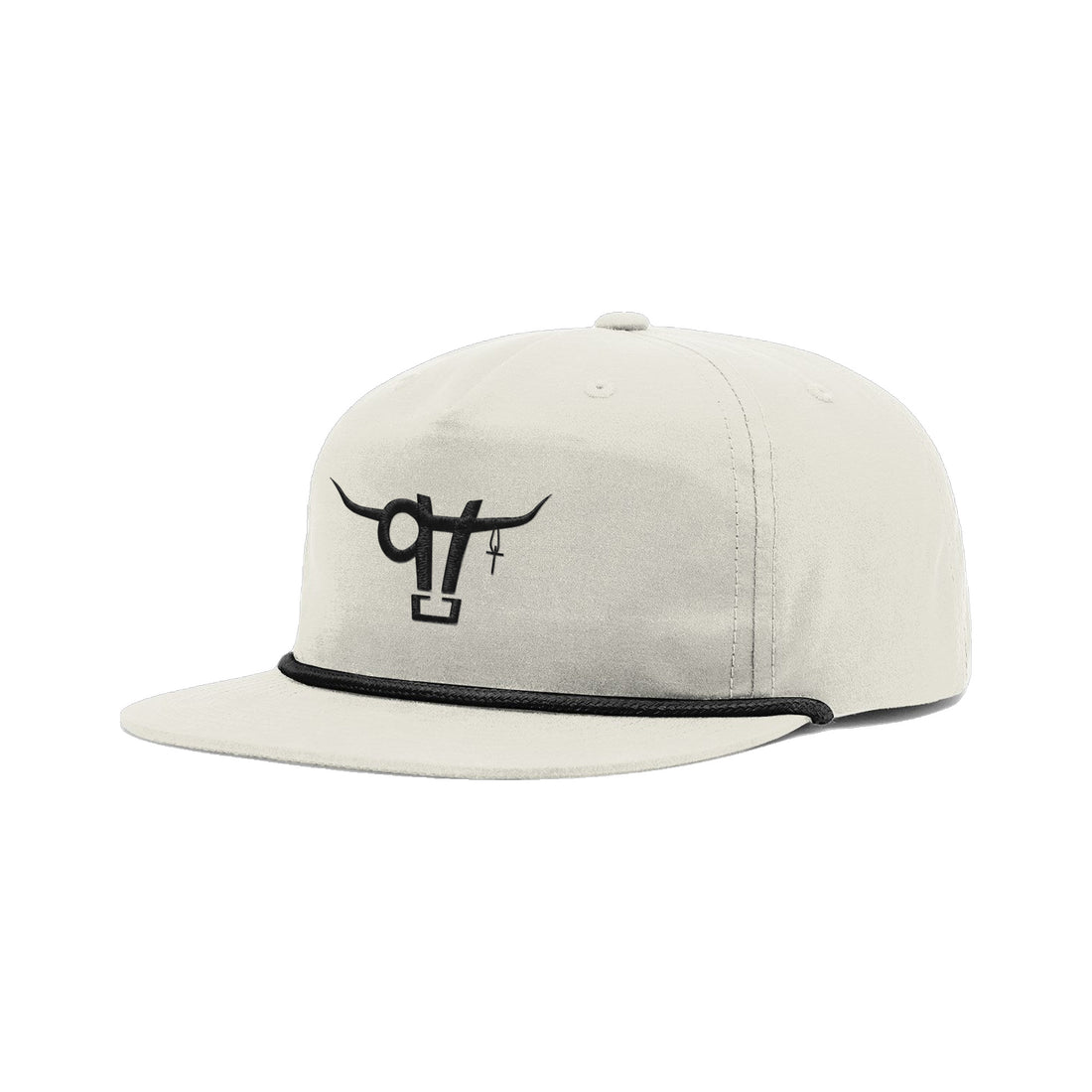 SwingN9T Richardson 256 Hat — Birch/Black — Black artwork — angle view on white