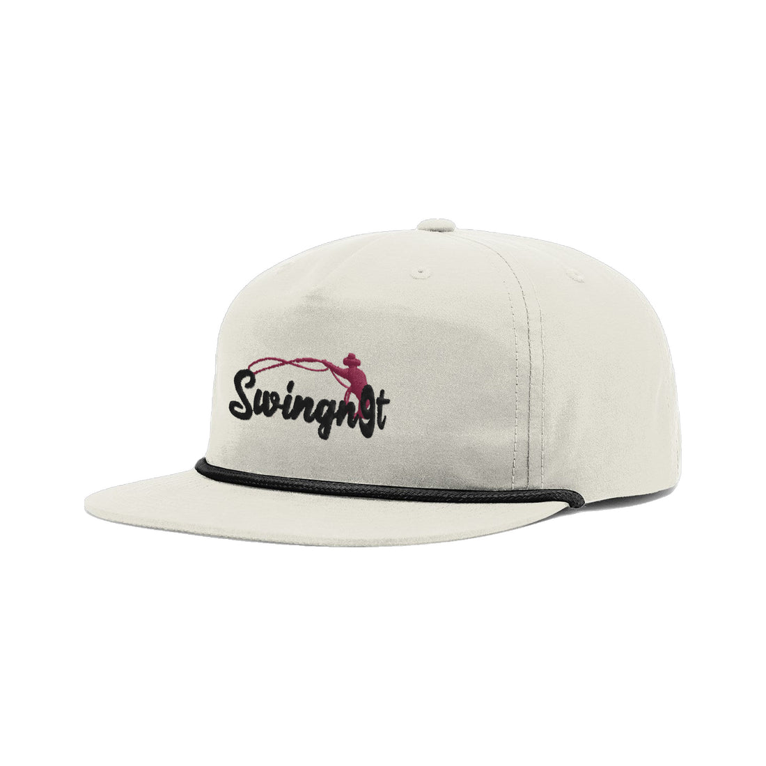 SwingN9T Roping Richardson 256 Hat / Birch/Black / angle on white