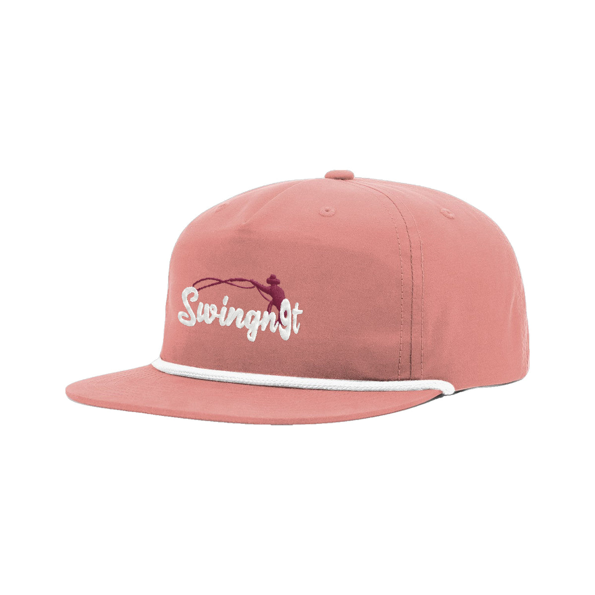 SwingN9T Roping Richardson 256 Hat / Dusty Red/White / angle on white