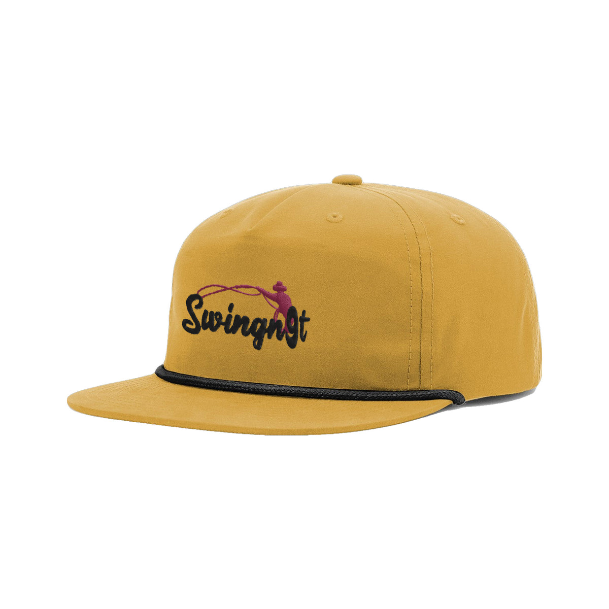 SwingN9T Roping Richardson 256 Hat / Biscuit/Black / angle on white
