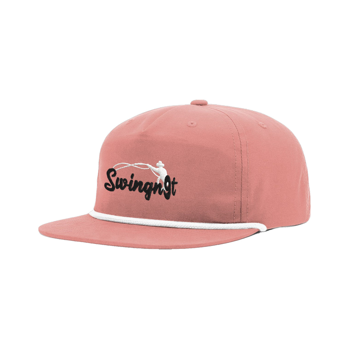SwingN9T Roping Richardson 256 Hat / Dusty Red/White / angle on white