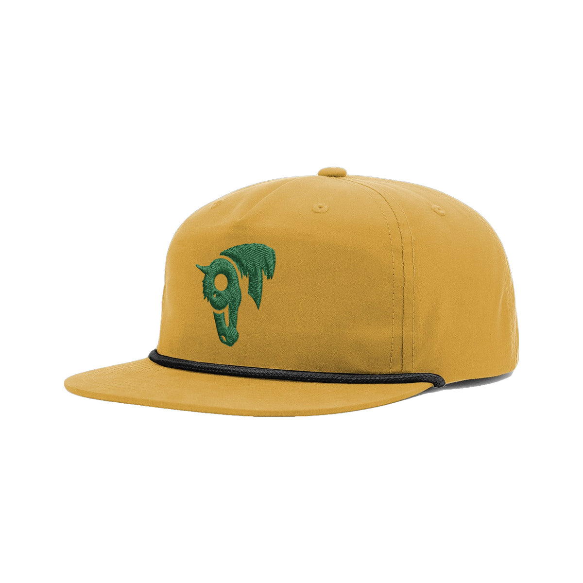9T Horse Richardson 256 Hat / Biscuit/Black / angle on white