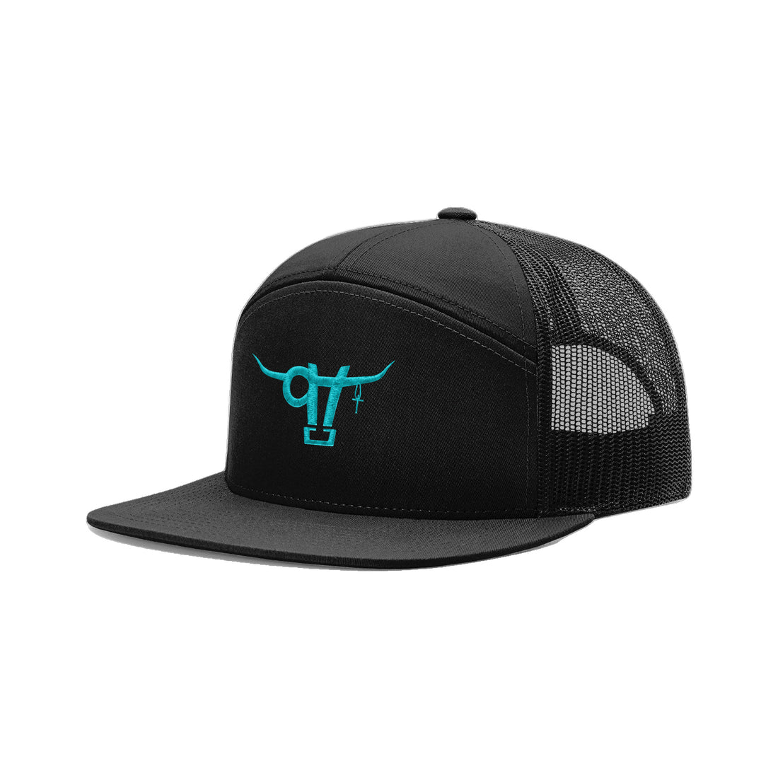 SwingN9T Bull Richardson 168 Hat / Black / angle on white
