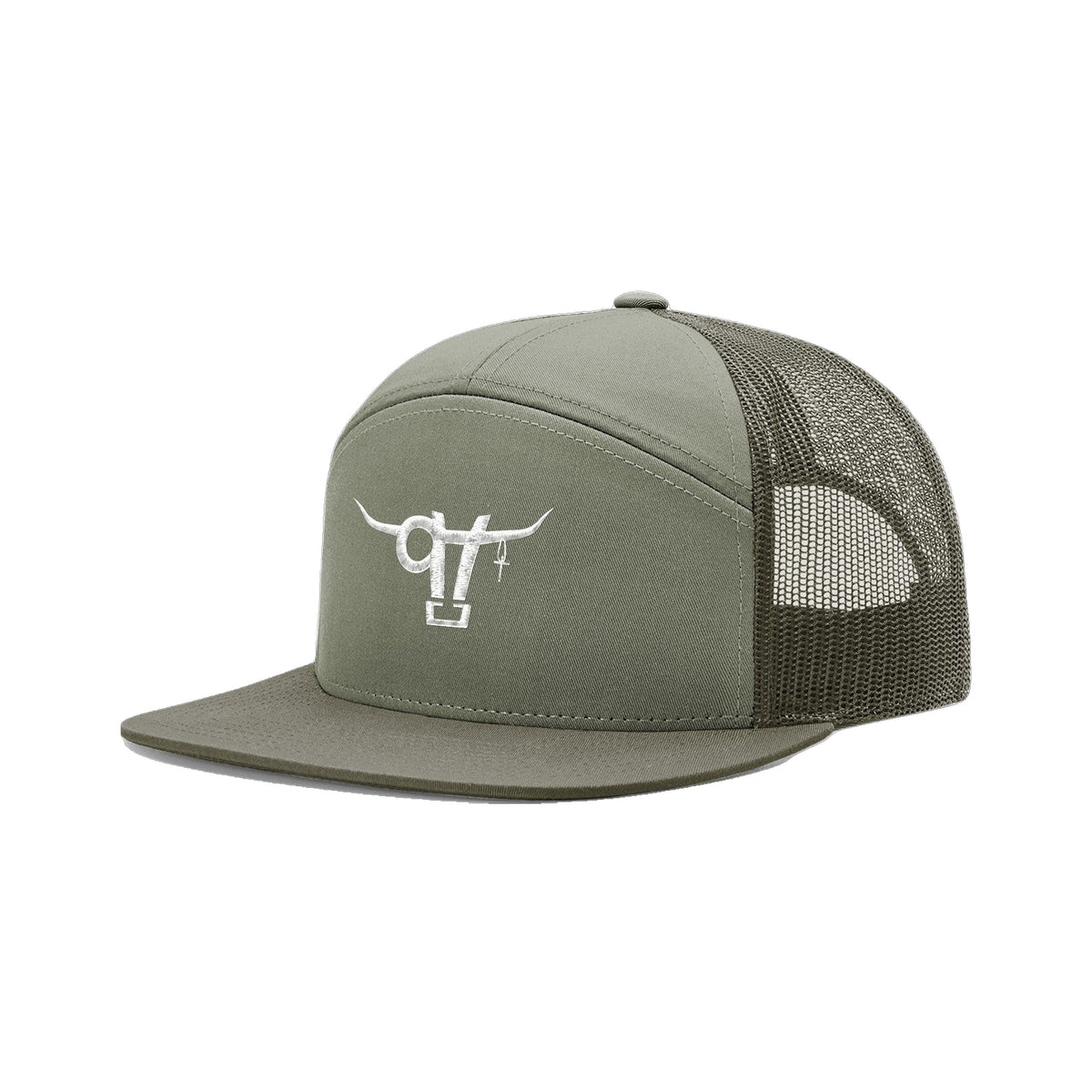 SwingN9T Bull Richardson 168 Hat / Loden / angle on white