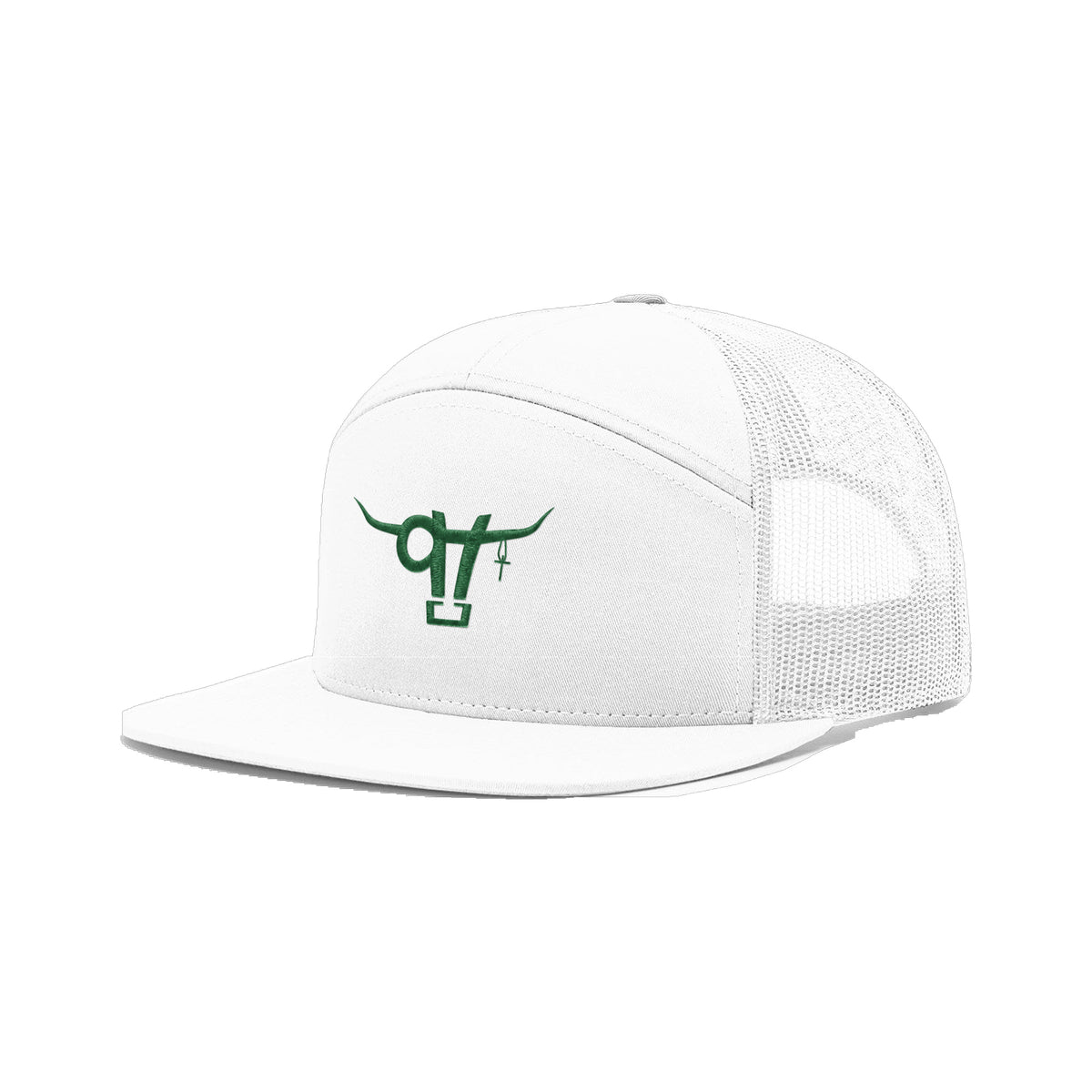 SwingN9T Bull Richardson 168 Hat / White / angle on white