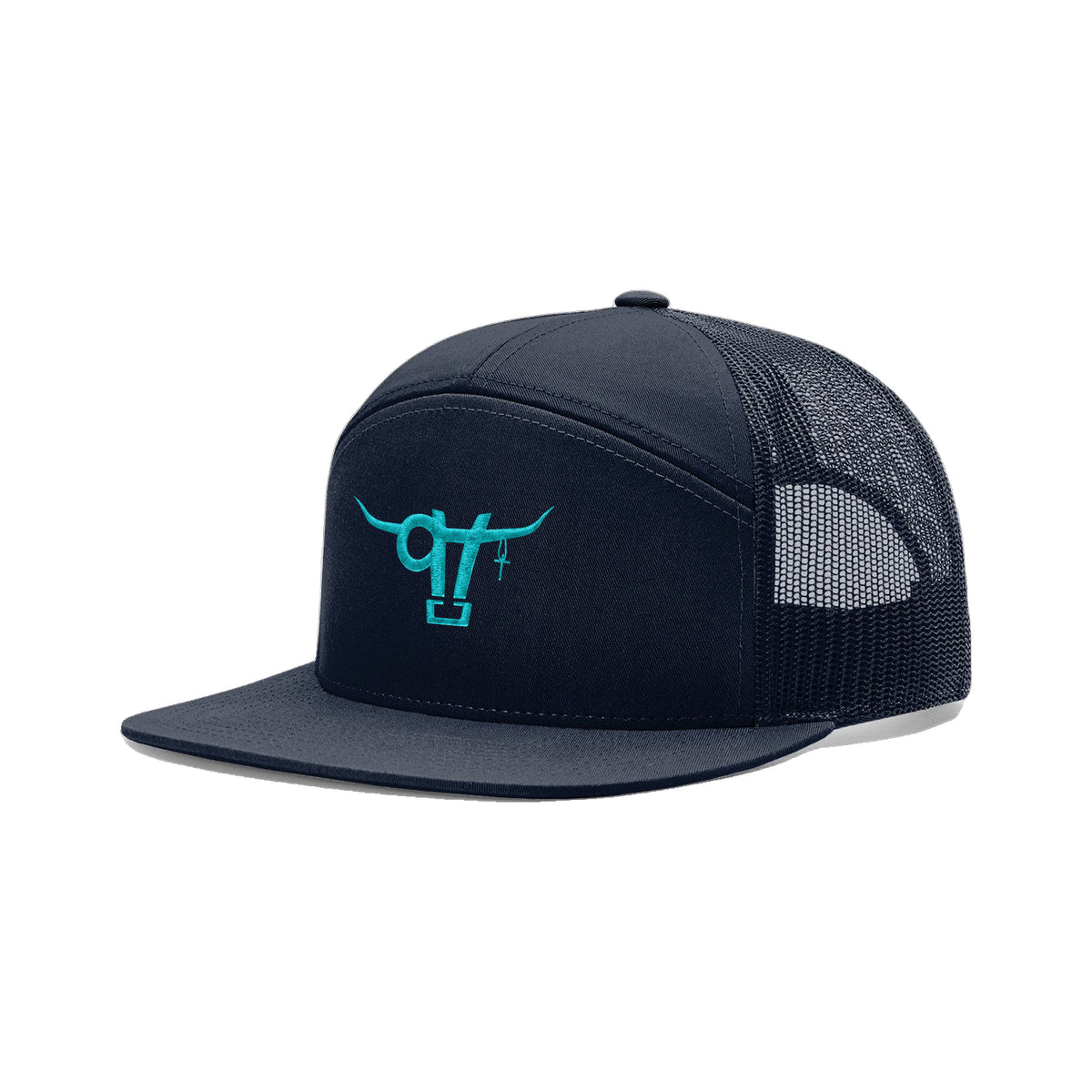 SwingN9T Bull Richardson 168 Hat / Navy / angle on white