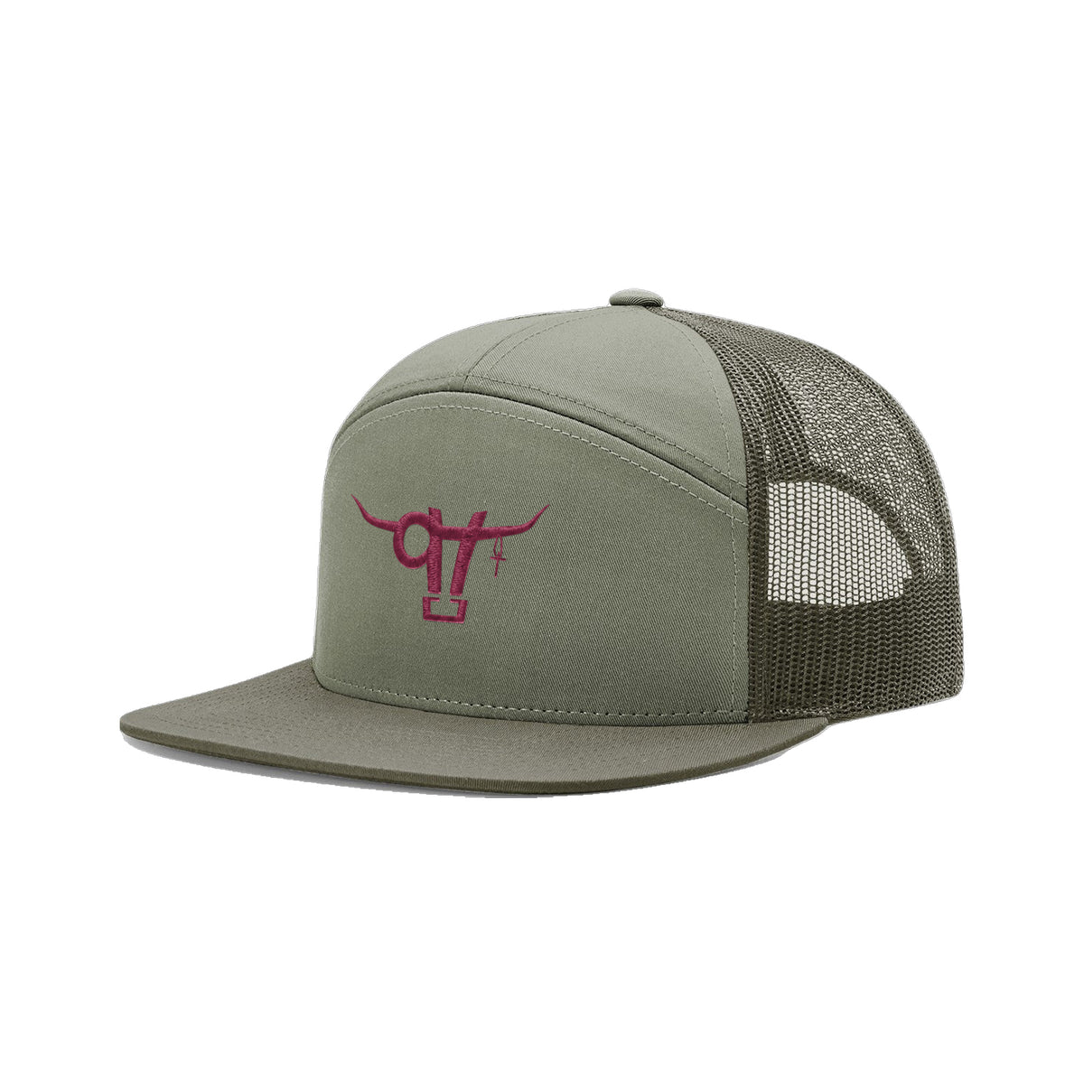 SwingN9T Bull Richardson 168 Hat / Loden / angle on white