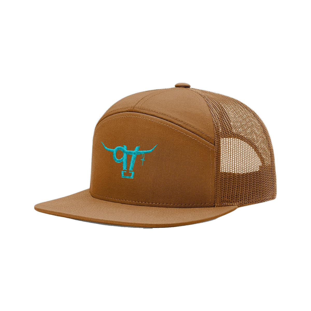 SwingN9T Bull Richardson 168 Hat / Caramel / angle on white