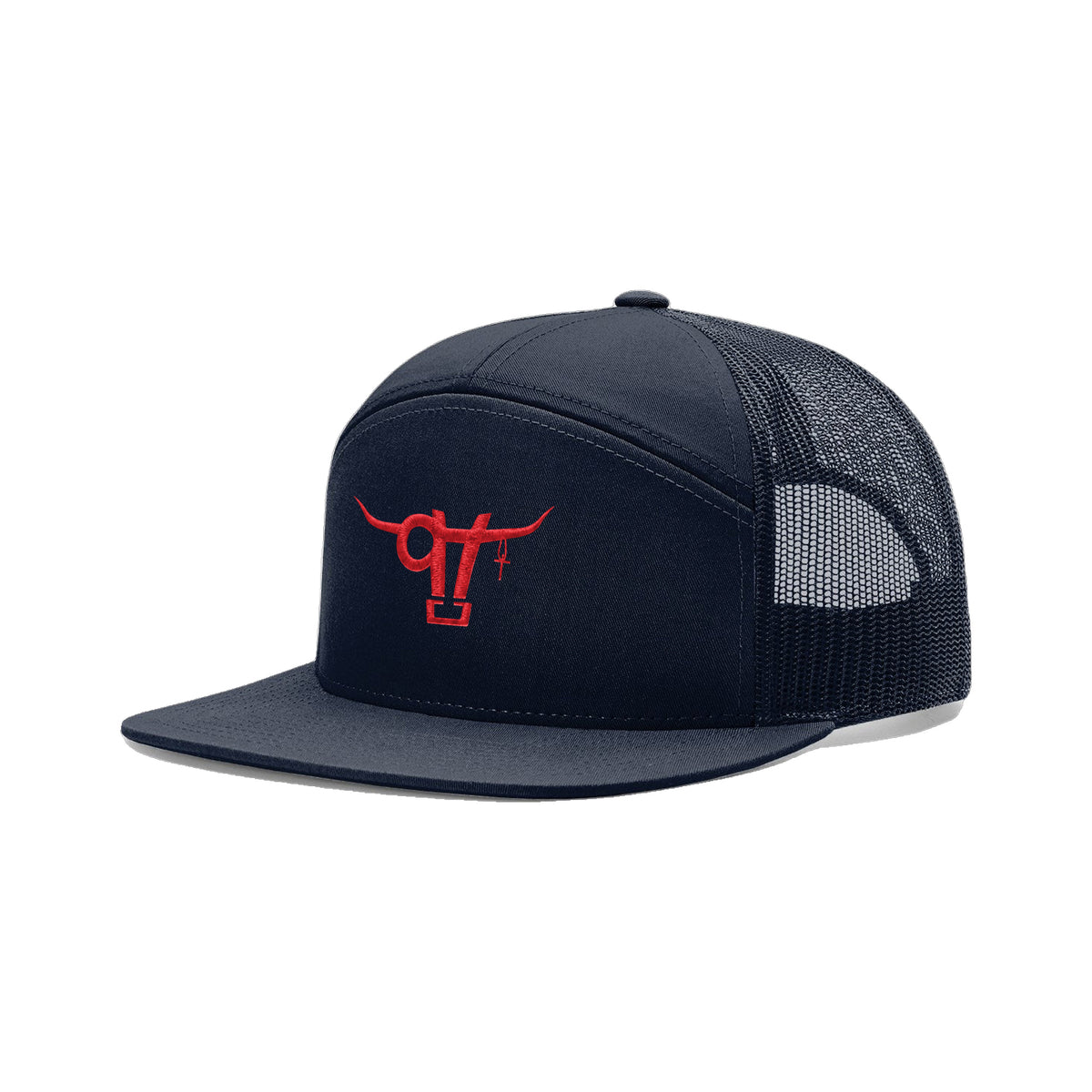 SwingN9T Bull Richardson 168 Hat / Navy / angle on white
