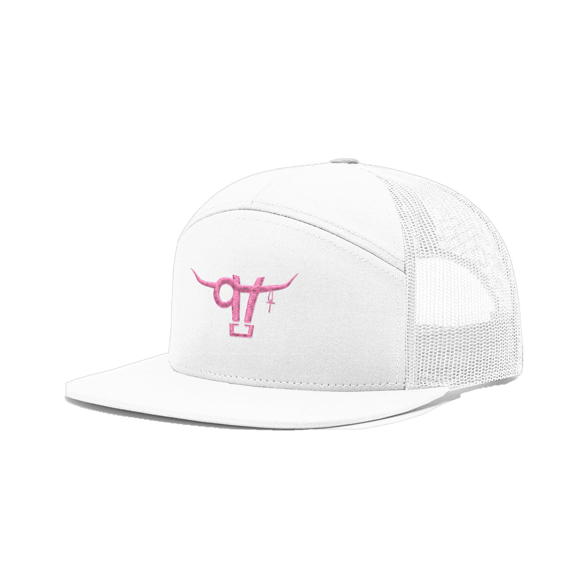 SwingN9T Bull Richardson 168 Hat / White / angle on white