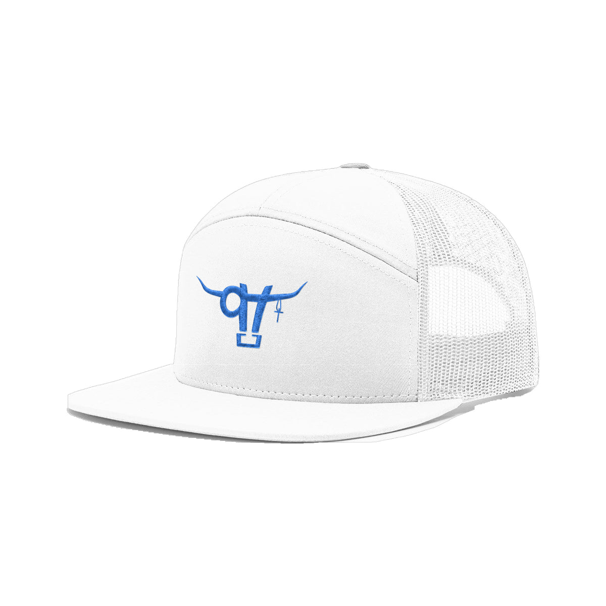 SwingN9T Bull Richardson 168 Hat / White / angle on white