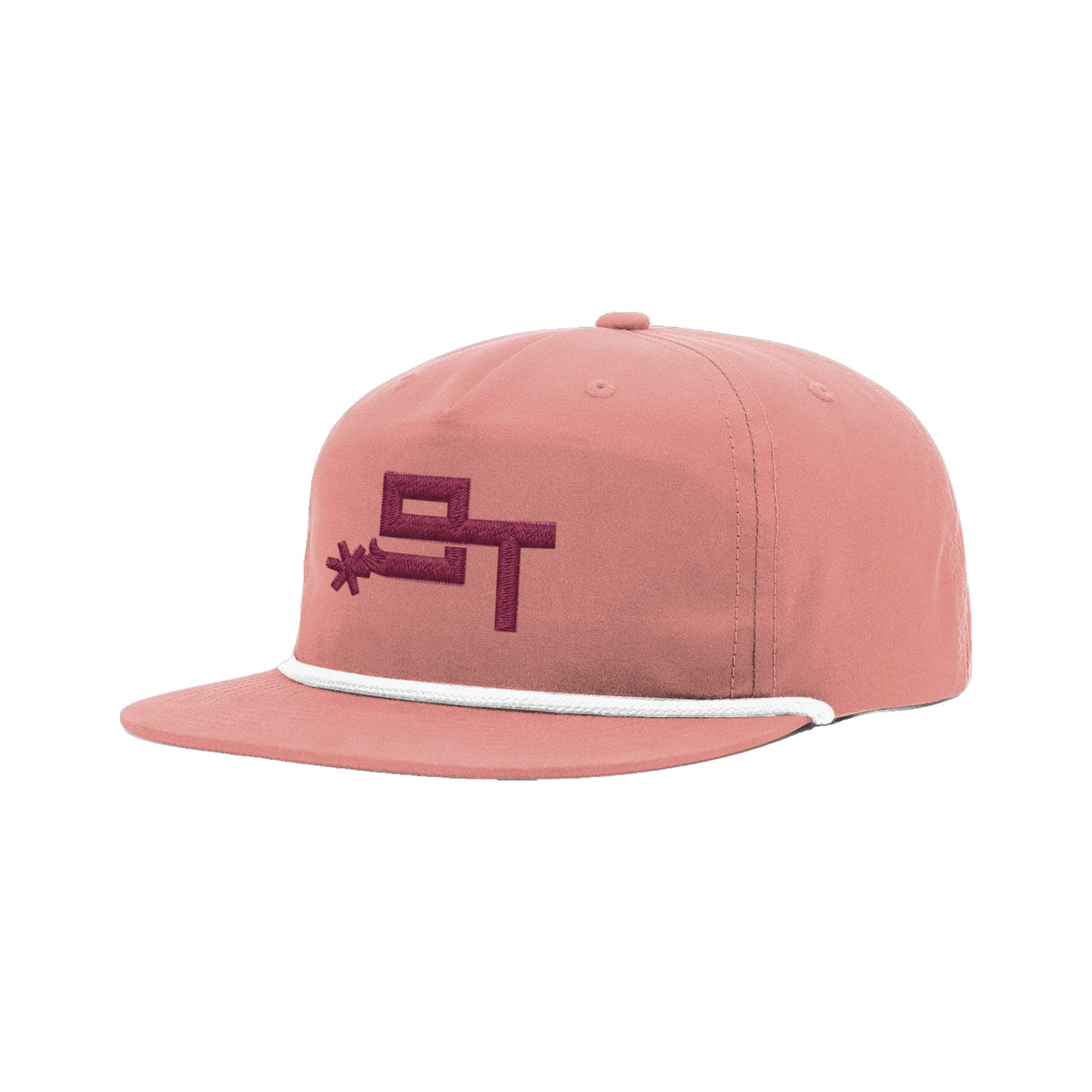 9T Spur Richardson 256 Hat / Dusty Red/White / angle on white