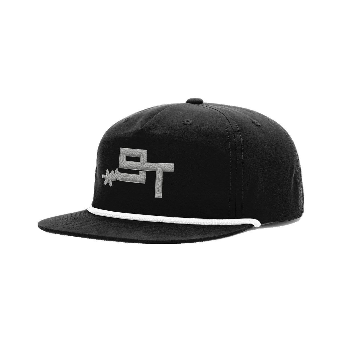 9T Spur Richardson 256 Hat / Black/White / angle on white