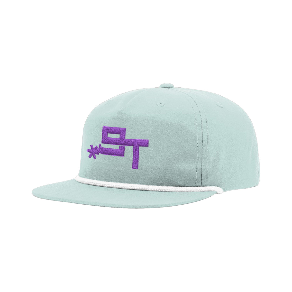 9T Spur Richardson 256 Hat / Dusty Blue/White / angle on white