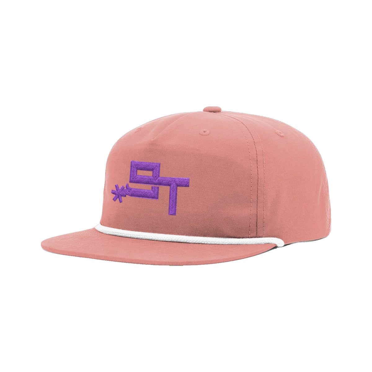 9T Spur Richardson 256 Hat / Dusty Red/White / angle on white
