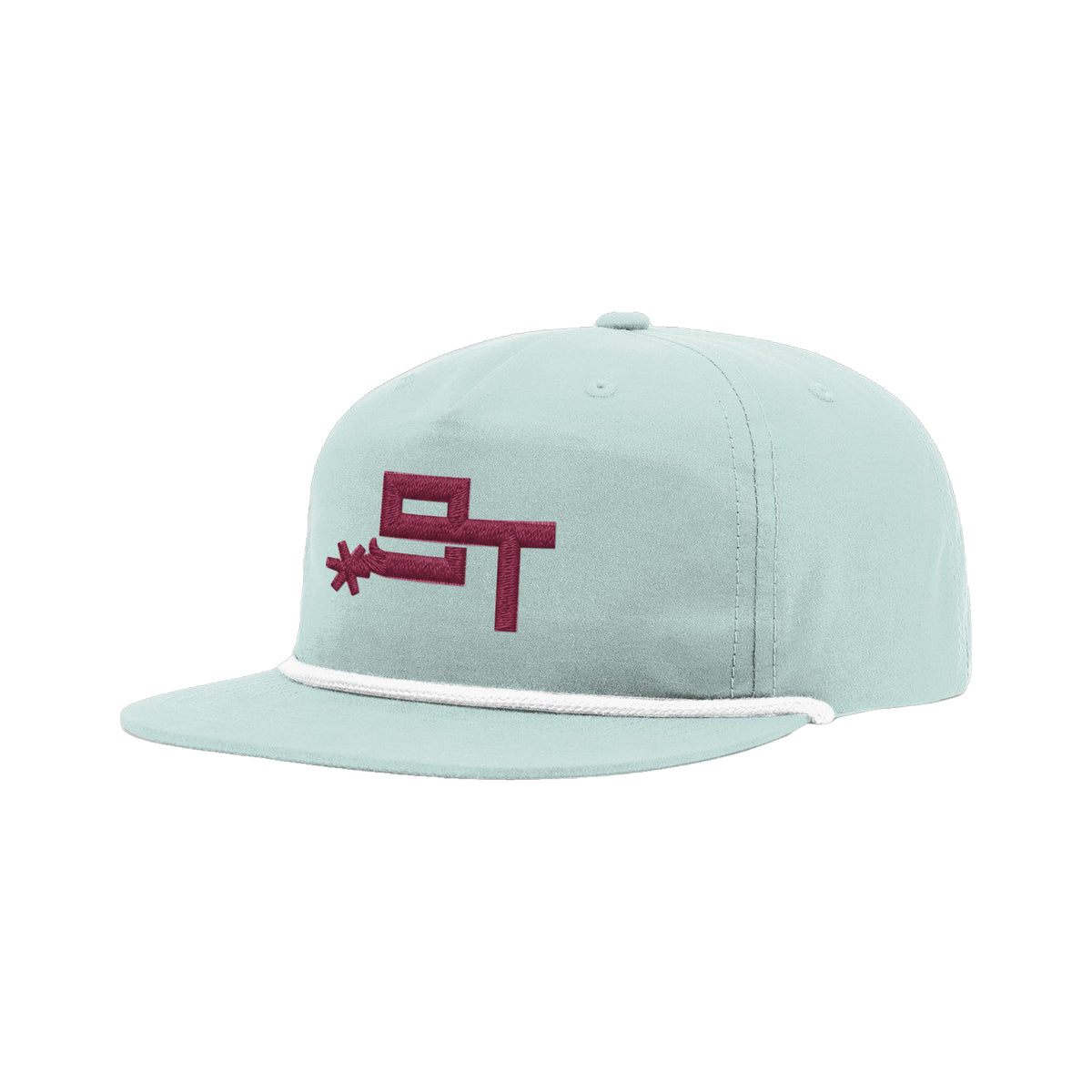 9T Spur Richardson 256 Hat / Dusty Blue/White / angle on white