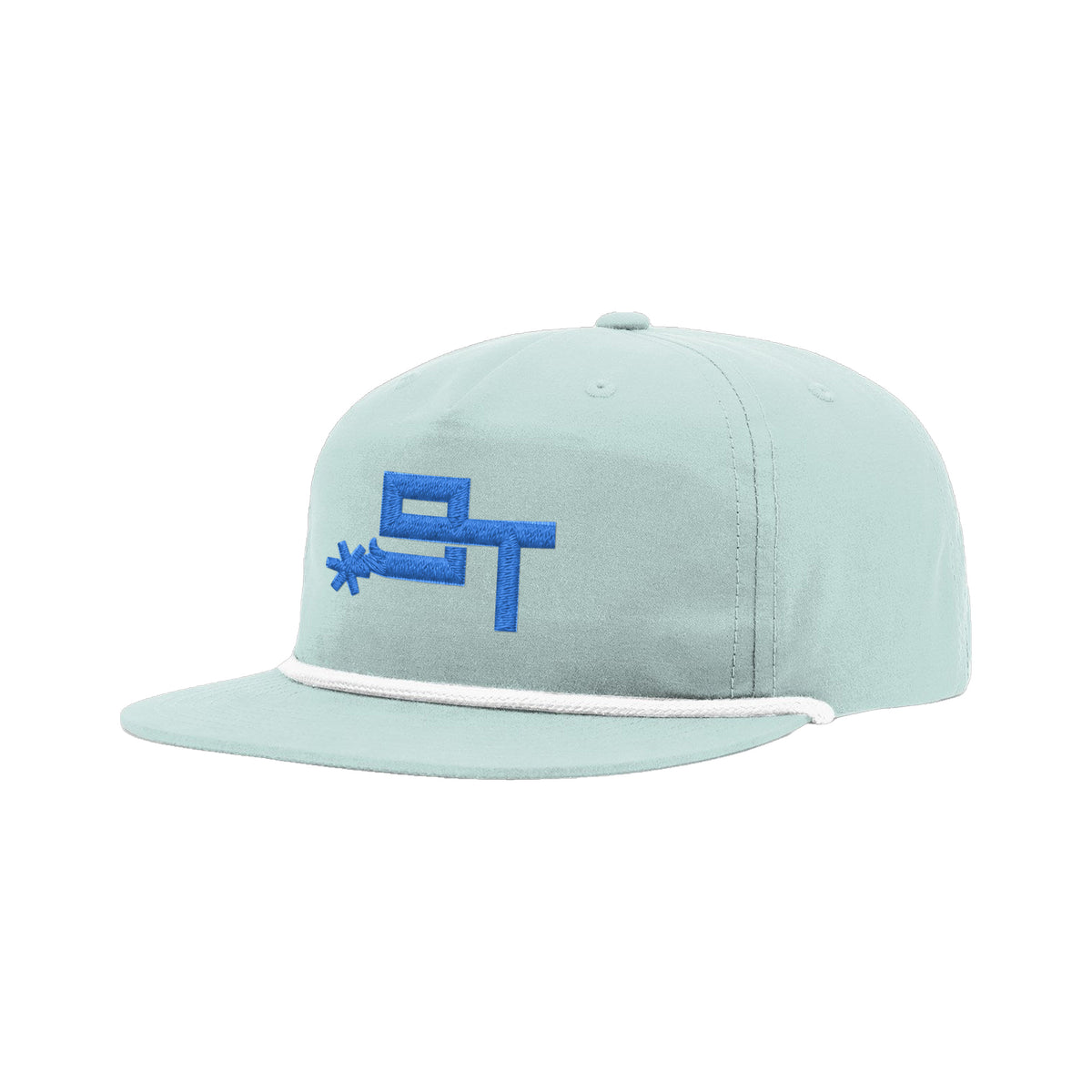 9T Spur Richardson 256 Hat / Dusty Blue/White / angle on white