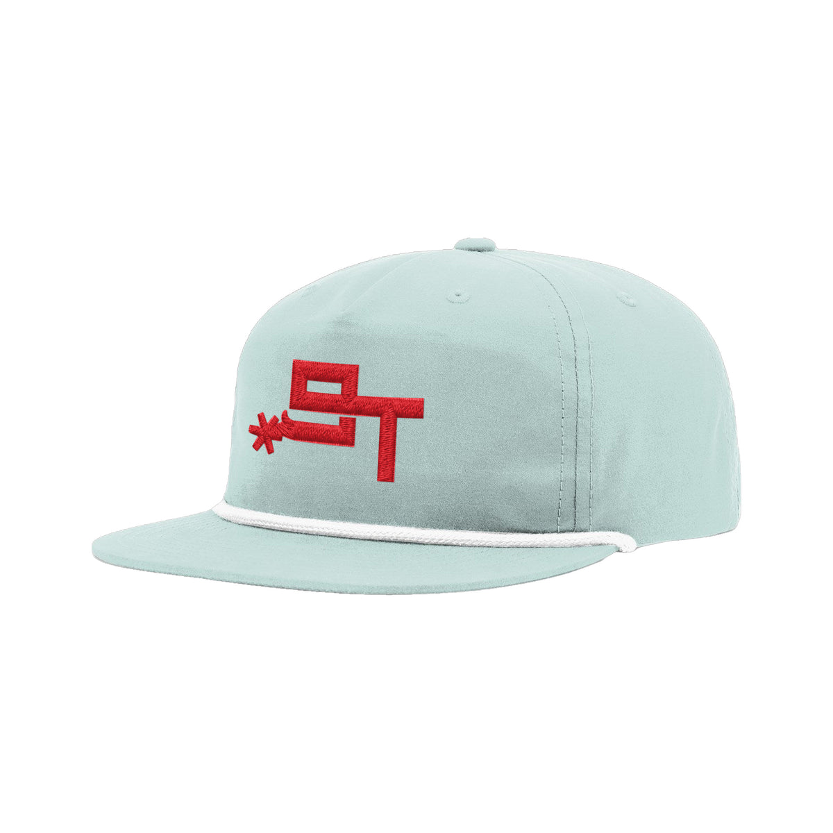 9T Spur Richardson 256 Hat / Dusty Blue/White / angle on white