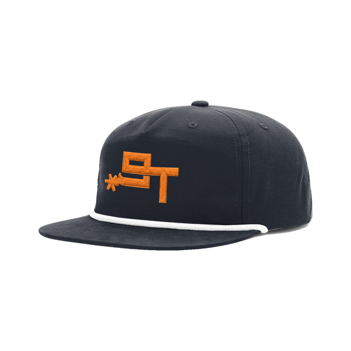 9T Spur Richardson 256 Hat / Midnight Navy/White / angle on white