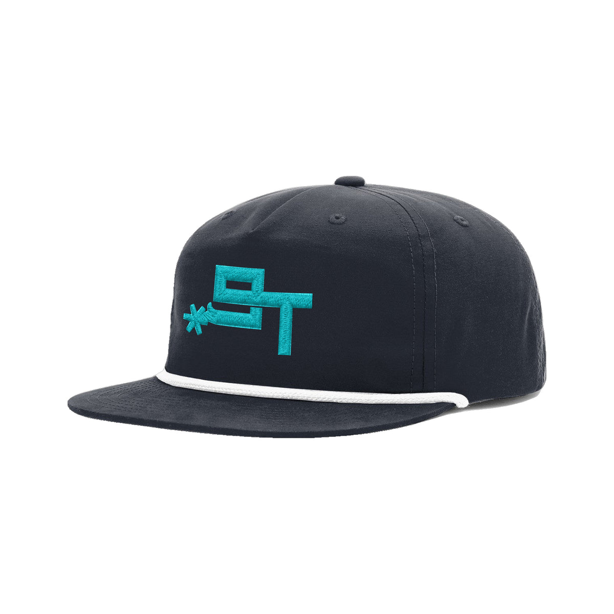 9T Spur Richardson 256 Hat / Midnight Navy/White / angle on white