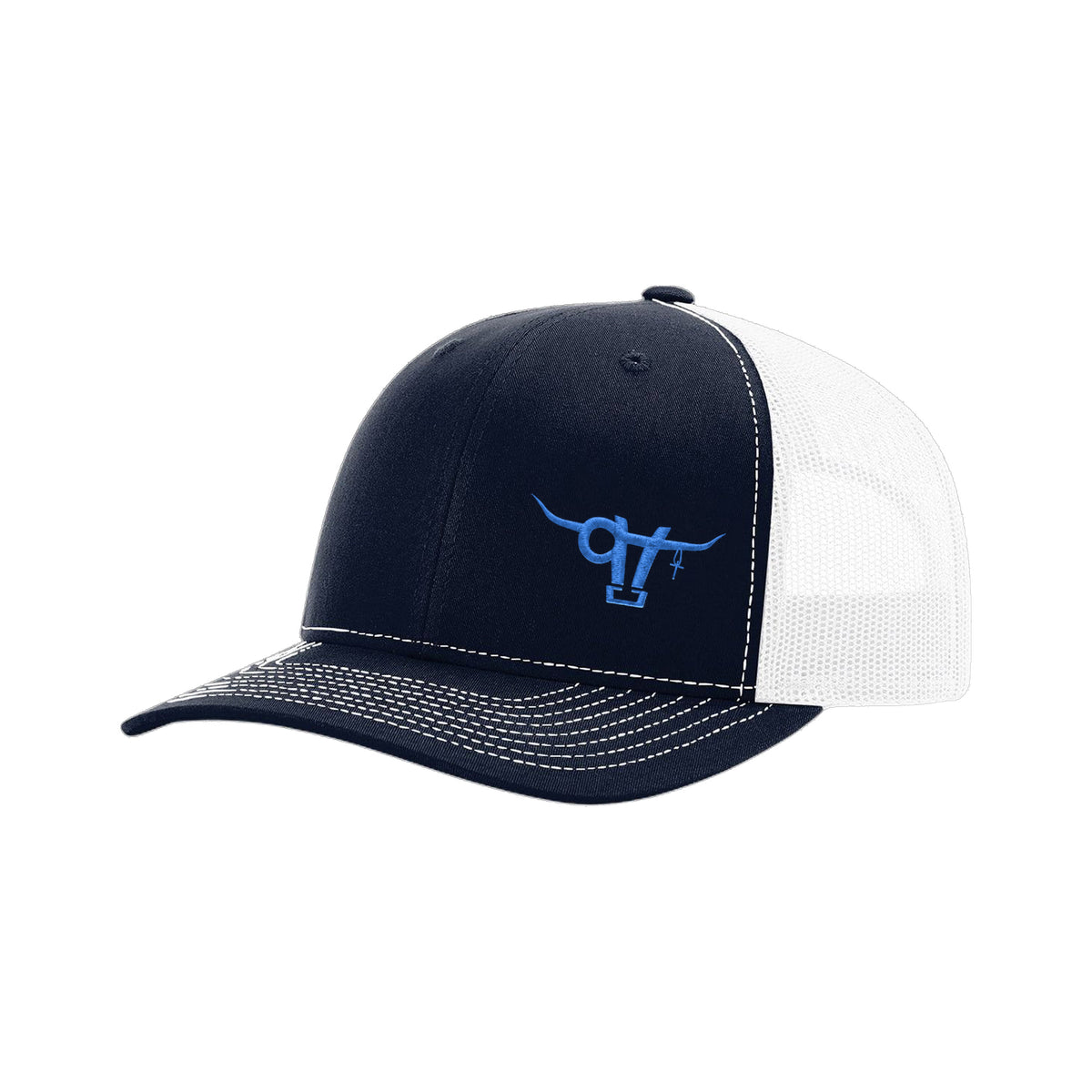 SwingN9T Bull Richardson 112 Hat / Navy/White / Blue / angle on white