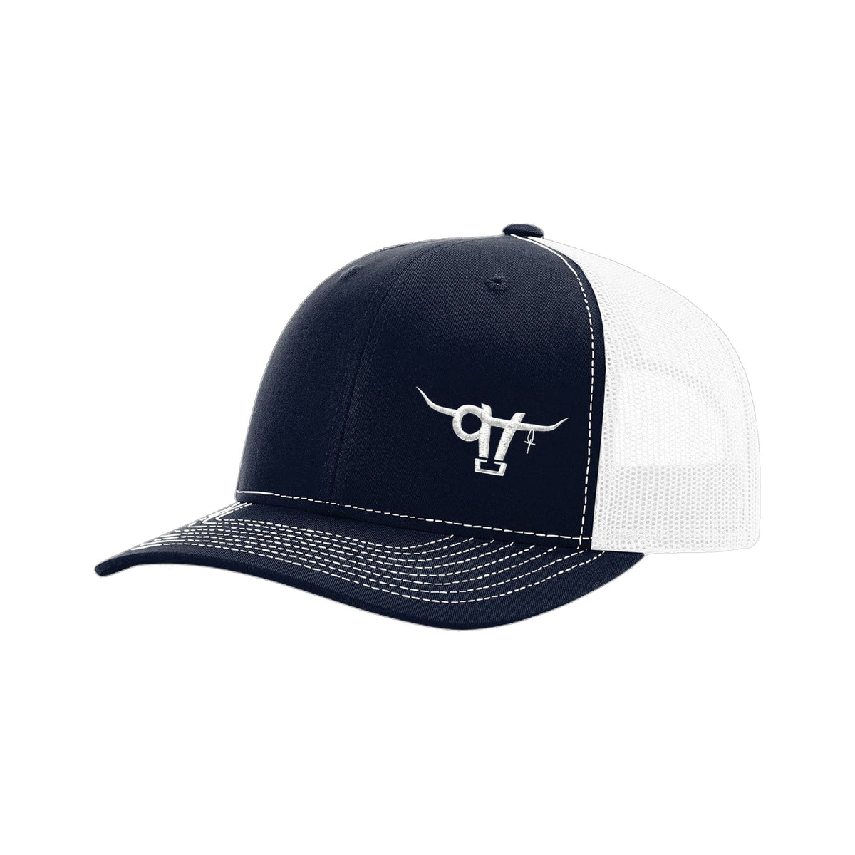 SwingN9T Bull Richardson 112 Hat / Navy/White / White / angle on white