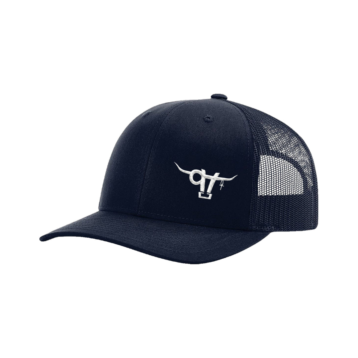 SwingN9T Bull Richardson 112 Hat / Navy / White / angle on white