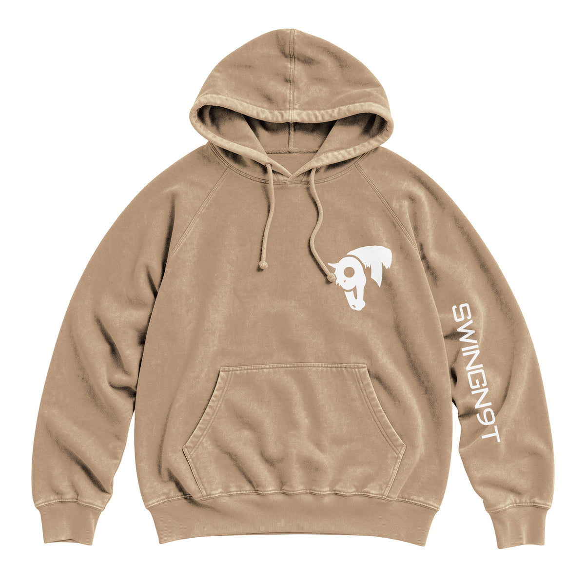 Welder Hoodie / Vintage Coffee / front on white