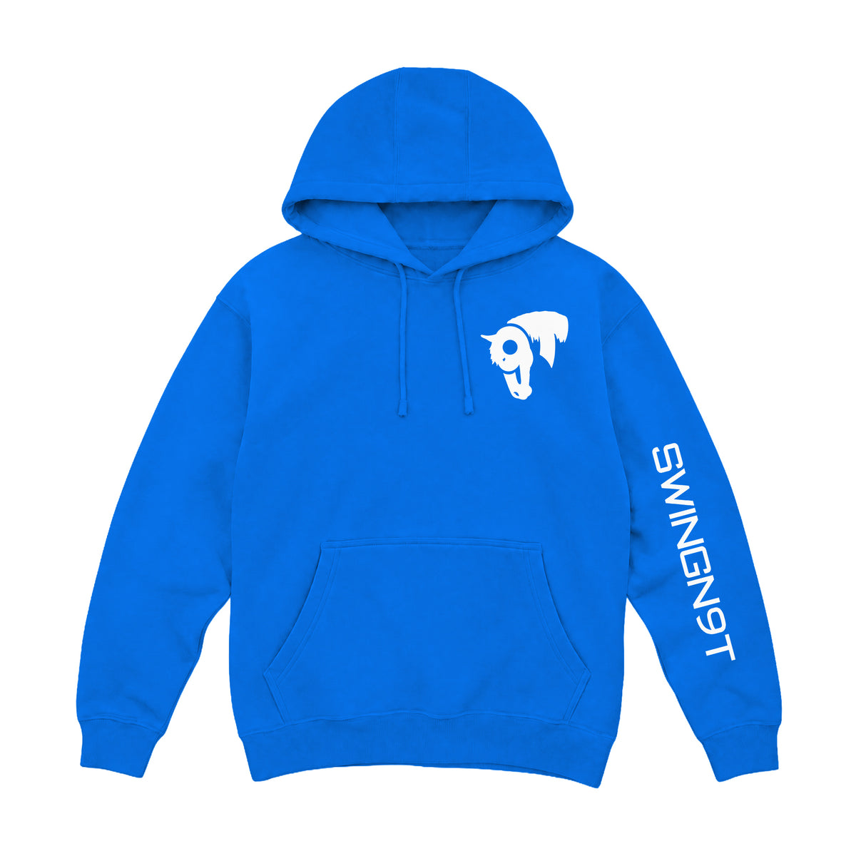 Welder Hoodie / True Royal / front on white