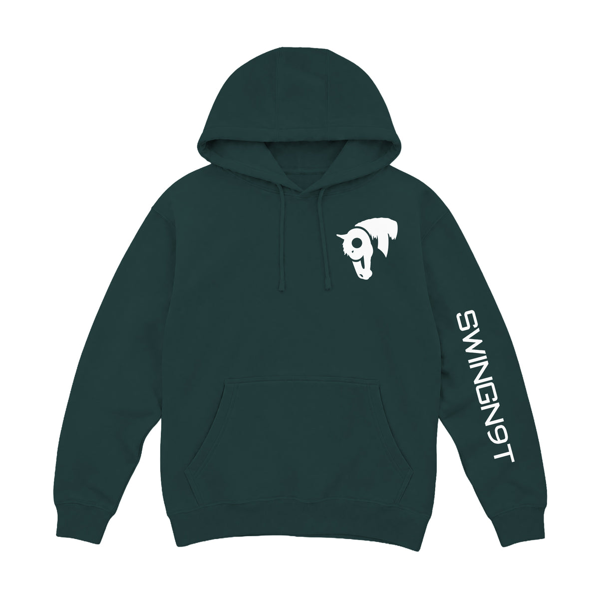 Welder Hoodie / Sport Green / front on white