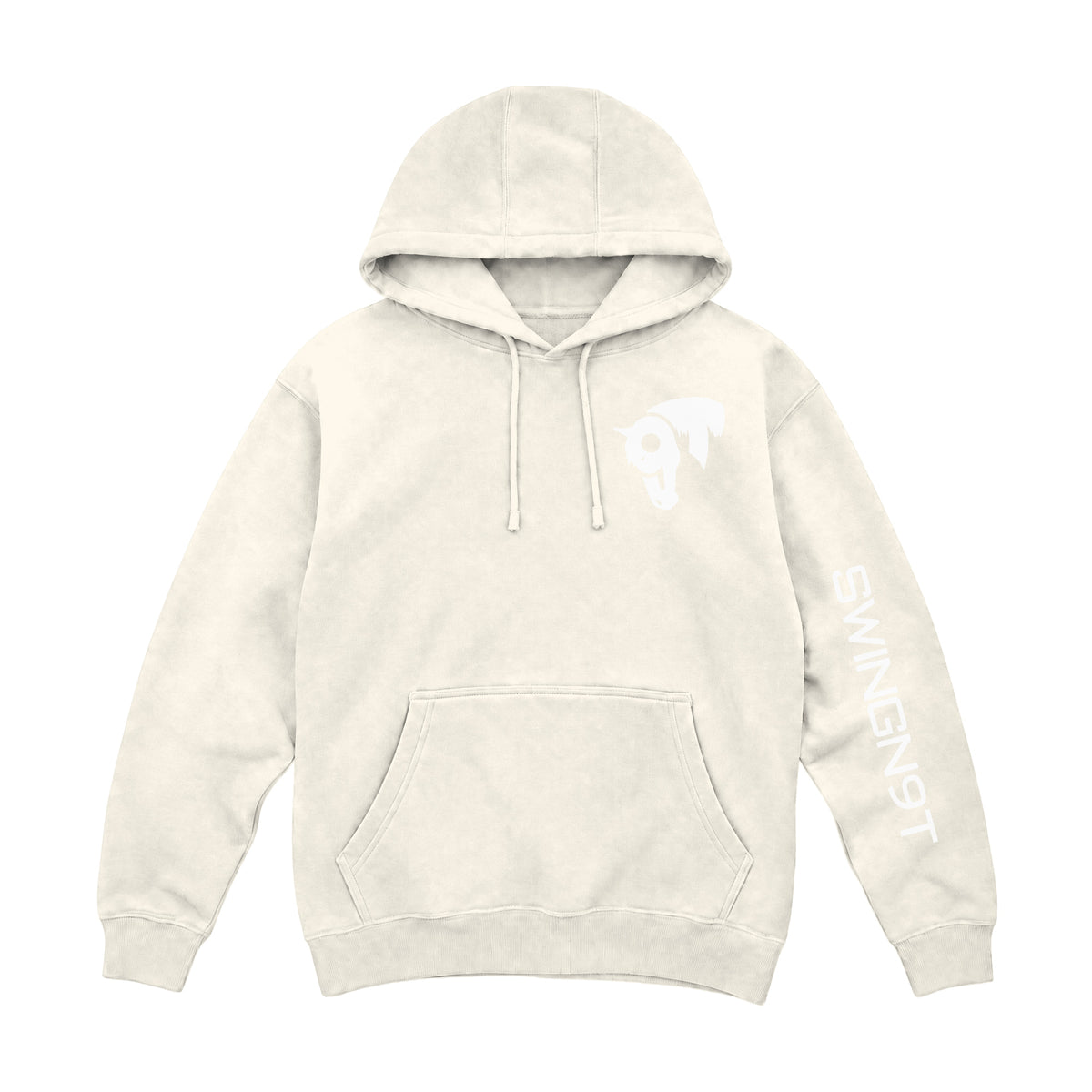 Welder Hoodie / Sand / front on white
