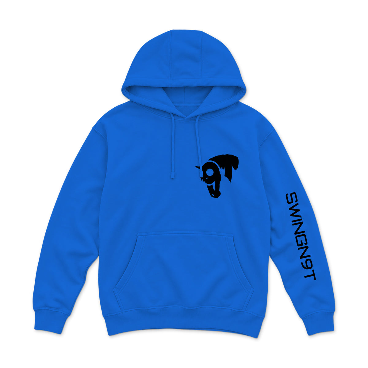 Fear No Valley Hoodie / True Royal / front on white