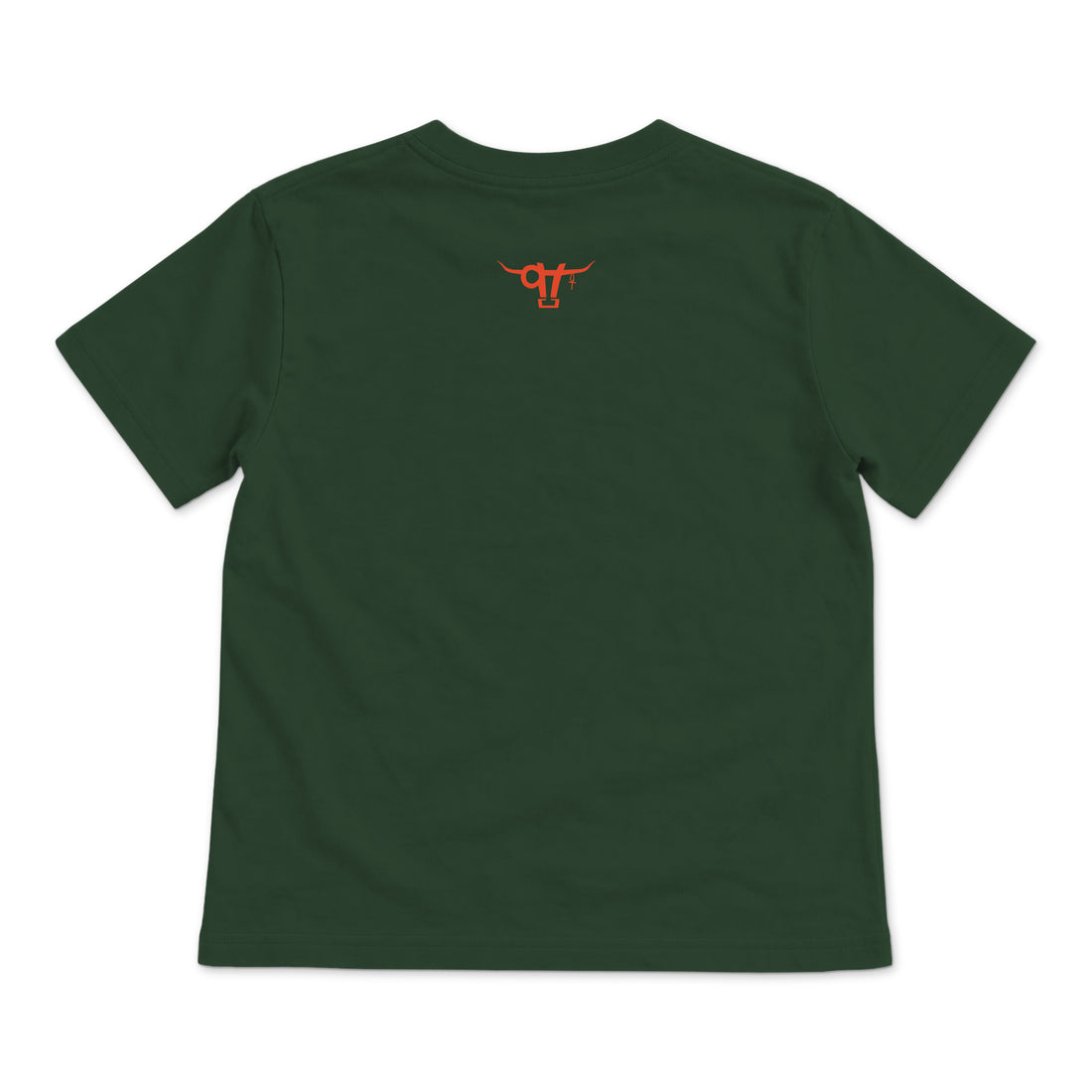 Cowboy Guts Kid T-shirt / Black / front on white