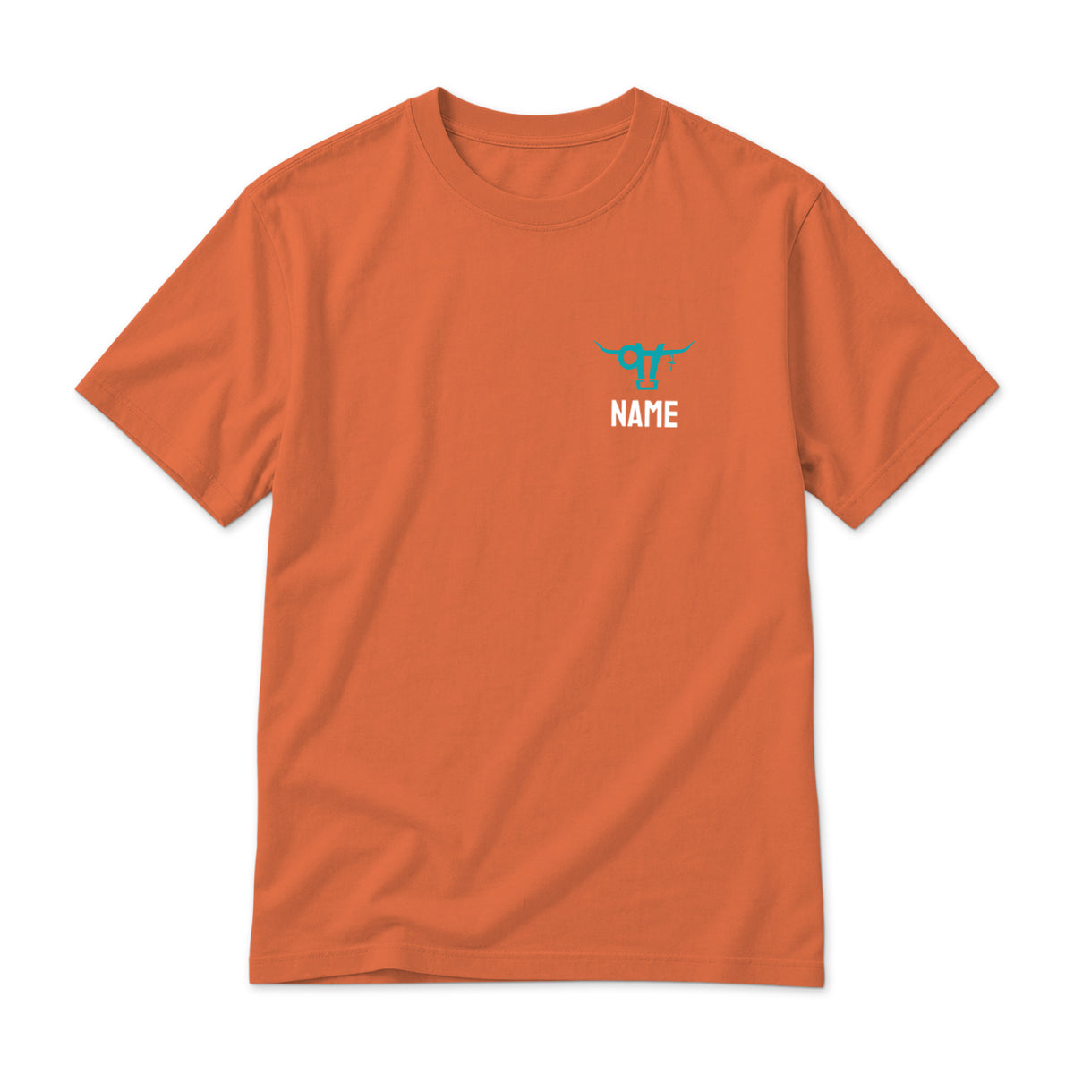 Ambassador Team T-Shirt / Burnt Orange / front on white