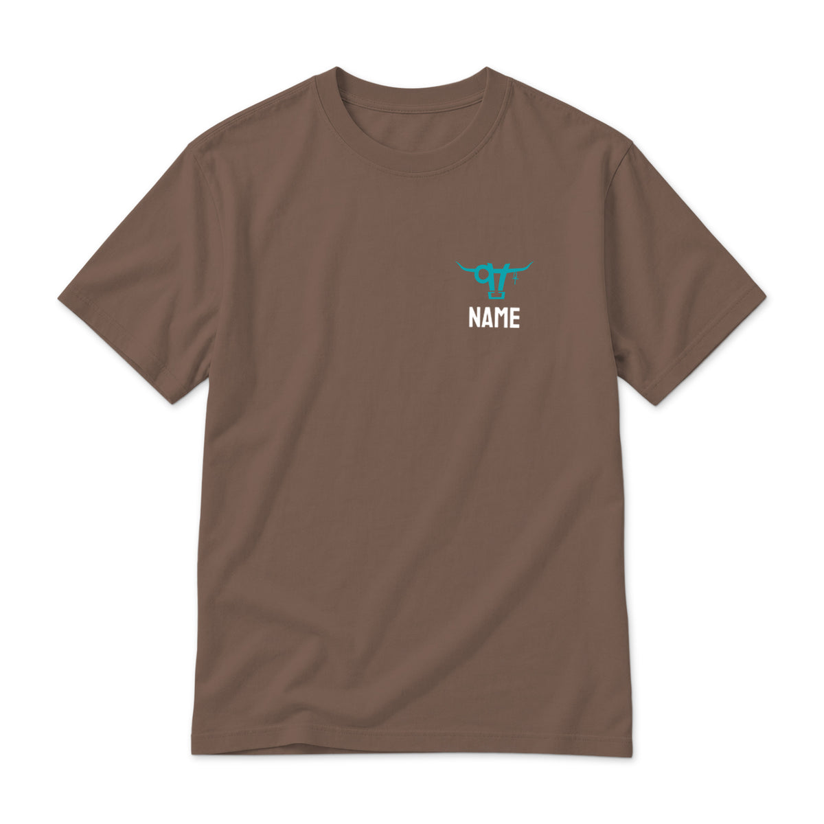 Ambassador Team T-Shirt / Espresso / front on white