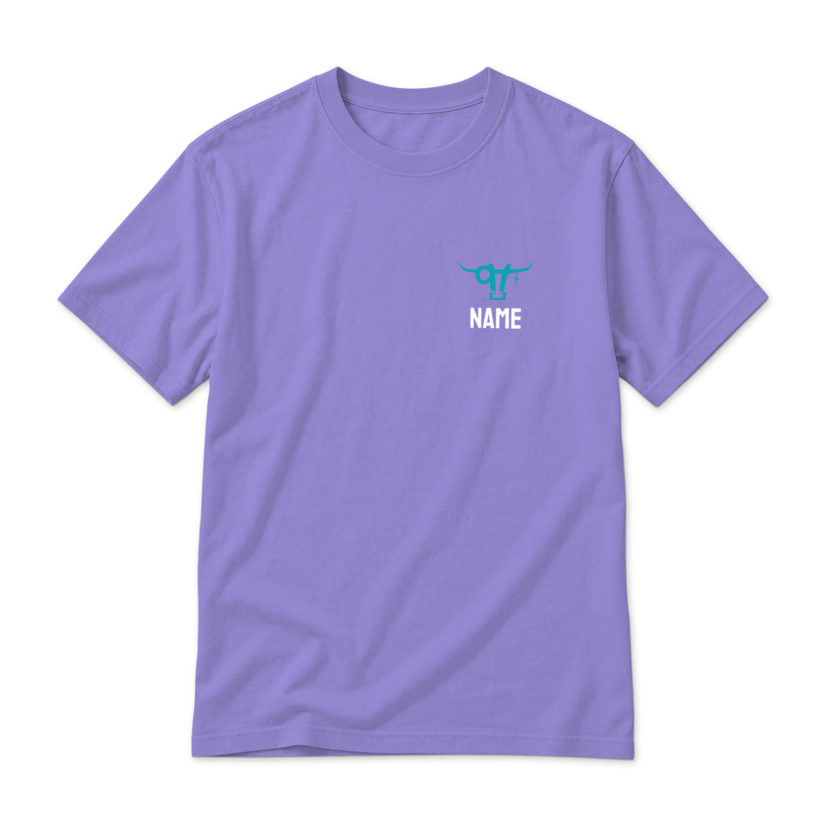 Ambassador Team T-Shirt / Vilolet / front on white