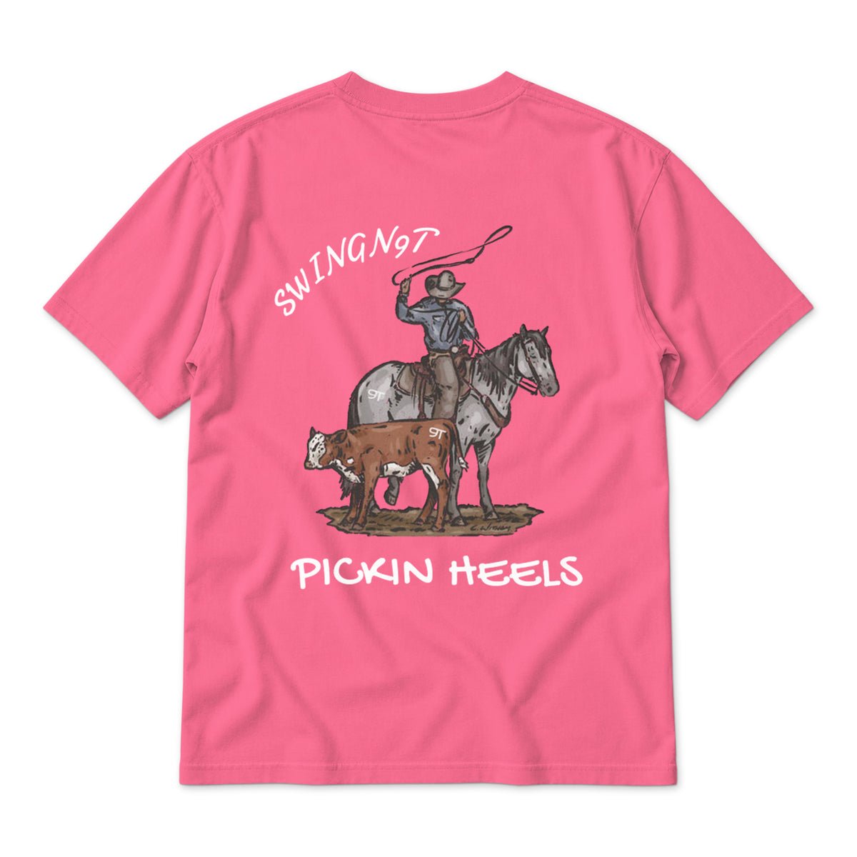 Pickin Heels / Light Pink / back on white