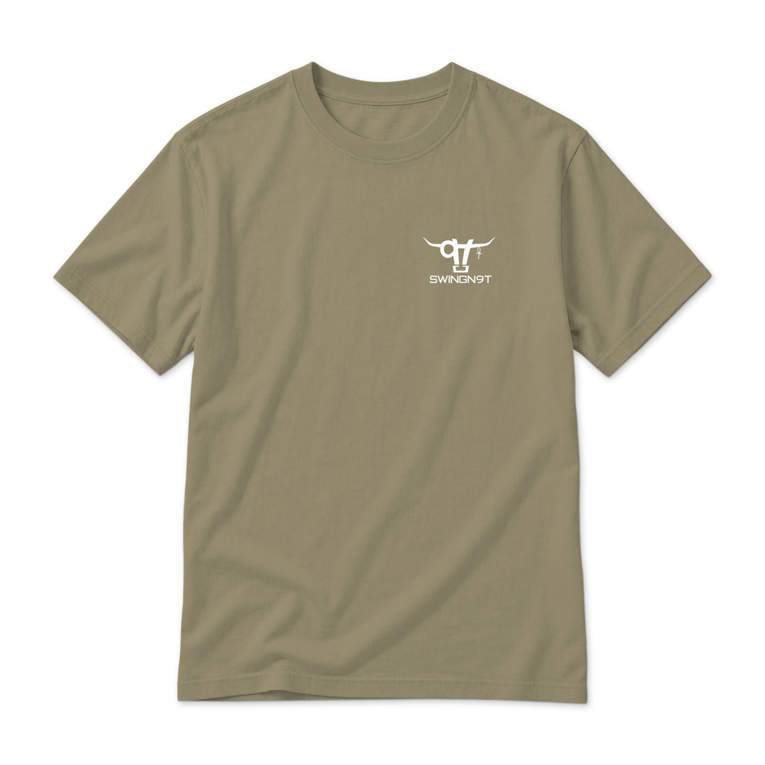 Dally Em Up T- Shirt / Pepper / back on white